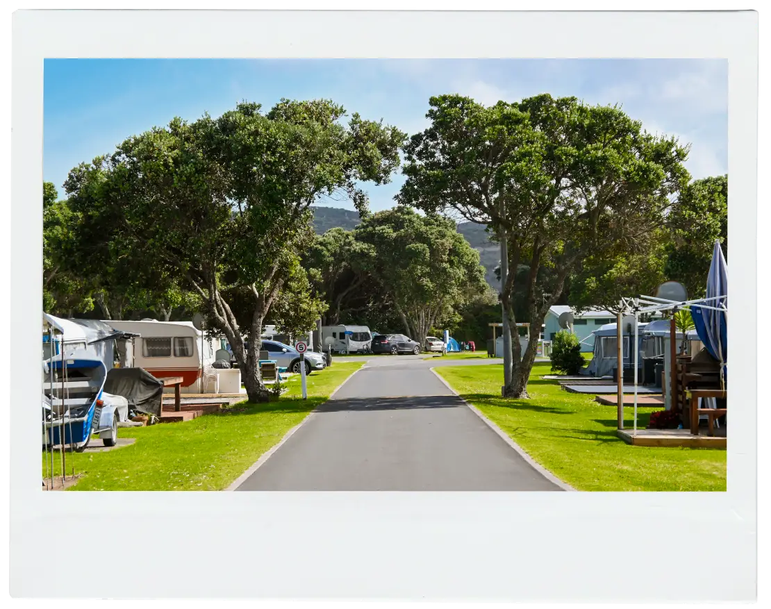 Raglan Holiday Park for Campervans